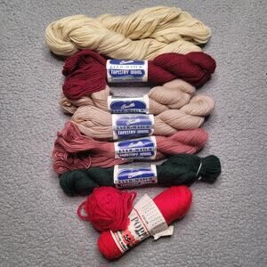 Vintage Bucilla Tapestry Wool Imported Virgin Wool Multicolor 100 Yards